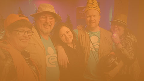 Team ClearEvent having a little fun at the photo booth Team ClearEvent having a little fun at the photo booth