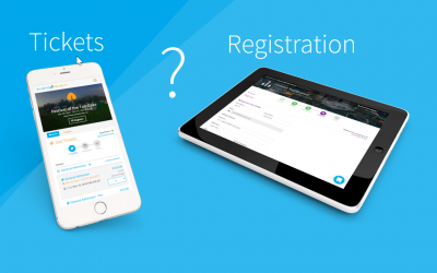 Tickets and Registration Part 2: When to use them?