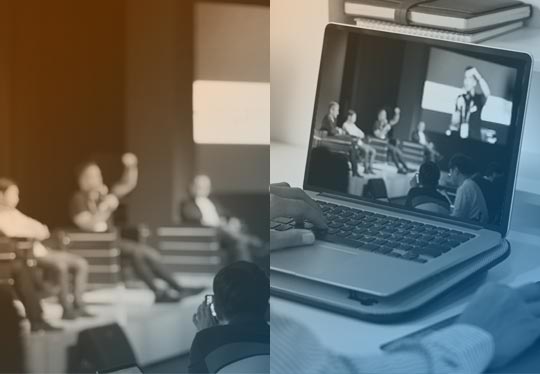 Hybrid conferences