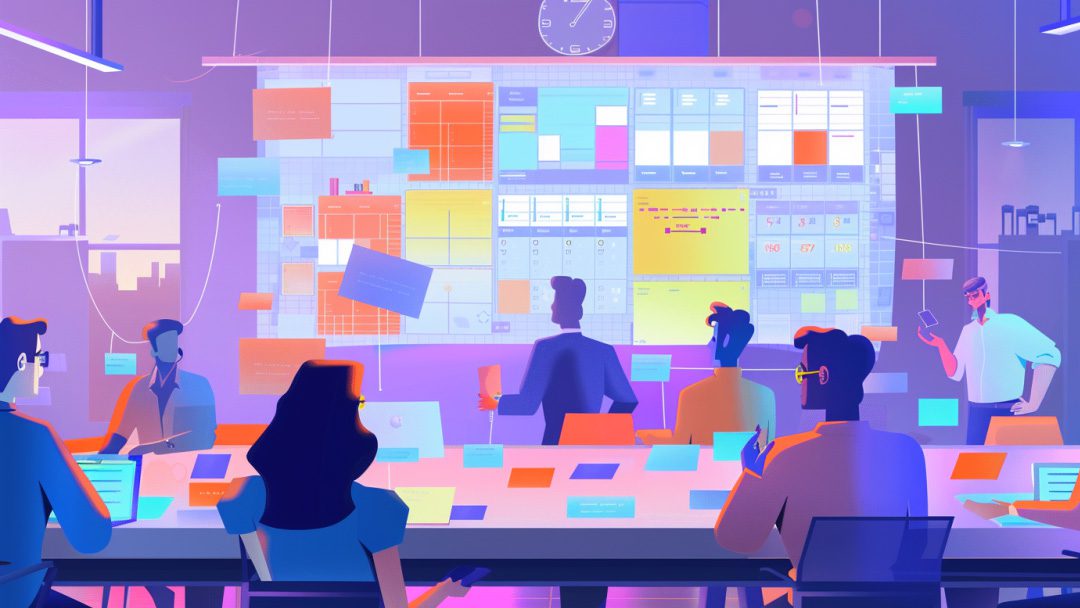 Event Planners building a schedule